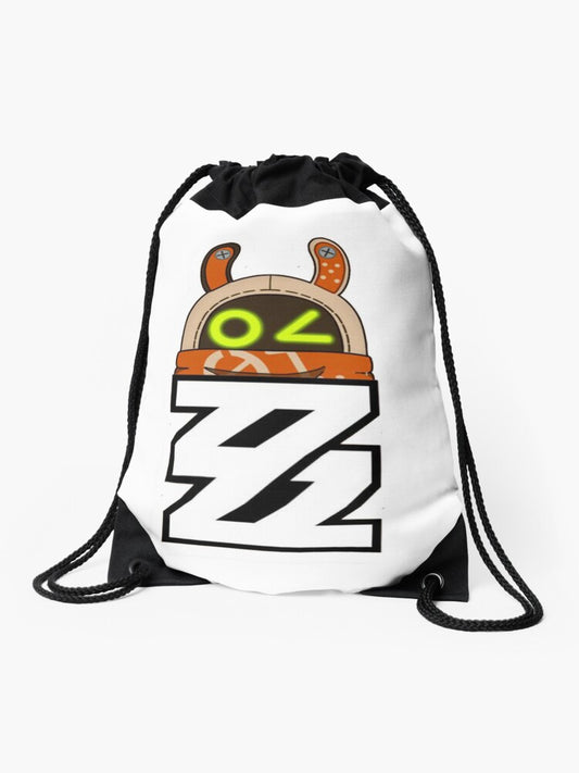 Zenless Zone Zero Bangboo Drawstring Bag Outdoor Fitness Backpack