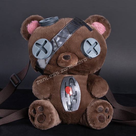 Zenless Zone Zero Toys - Corin Bear Backpack Cosplay Student Backpack
