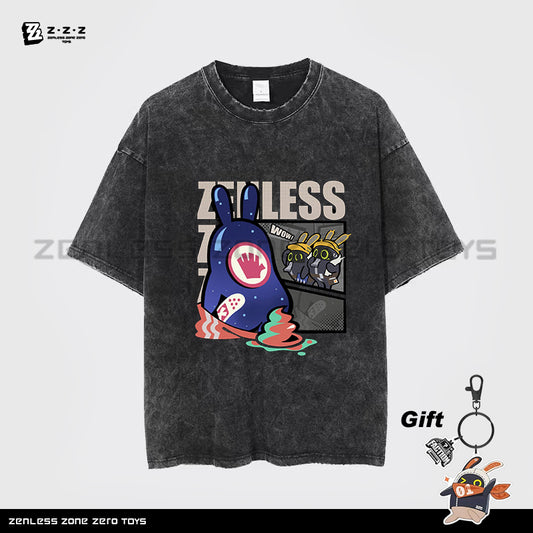Zenless Zone Zero - Pure Cotton Summer Loose Style Printed T-shirt