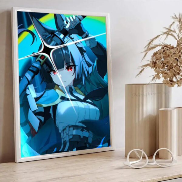 Zenless Zone Zero Miyabi Hoshimi Game Poster HD Posters Home Room Bar Cafe Decor Art Wall Painting Picture