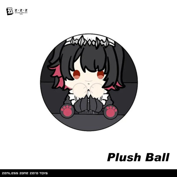 Zenless Zone Zero Nicole Demara Anby Demara Ellen Joe Cute Plush Ball Chibi Plushies Pendant Toys