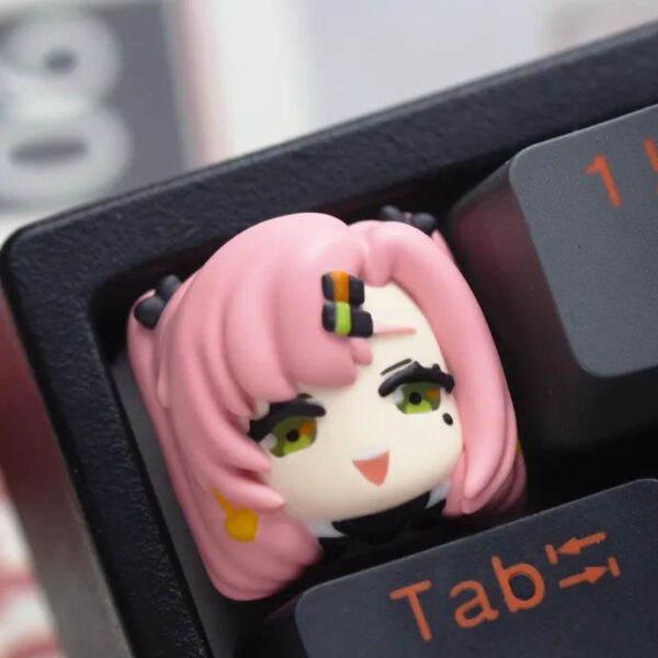 Nicole Characters Acrylic Keycaps for Keyboard