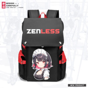 Game Anime Zenless Zone Zero Ellen Joe Kids School Bag Student Backpack Game Men Women Versatile Casual Backpack