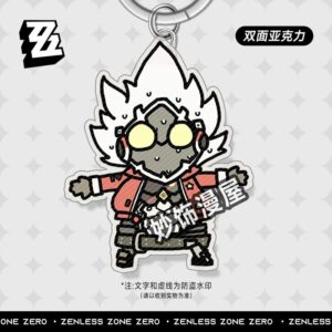 Zenless Zone Zero Chibi Version Acrylic Keychain