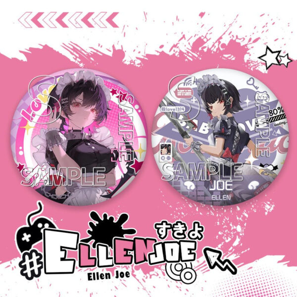 Zenless Zone Zero Ellen Joe Badges - Decorative Enamel Pin Gifts