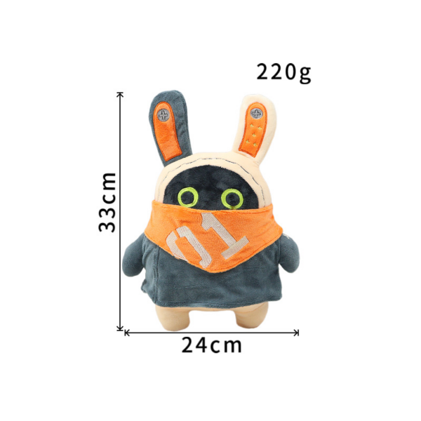 Zenless Zone Zero  30CM Plush Bangboo Toy Rabbit Golden Bangbu Plush Doll Zenless Zone Zero Stuffed Plushies Toy for Fans Gift