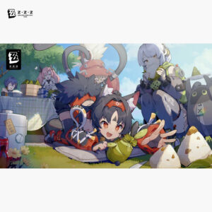 Zenless Zone Zero - Nekomiya with Anby Zongzi Theme Posters Wall Canvas Painting