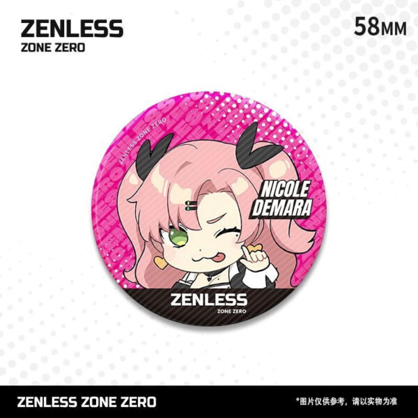 Zenless Zone Zero Cute Badges - Von Lycaon