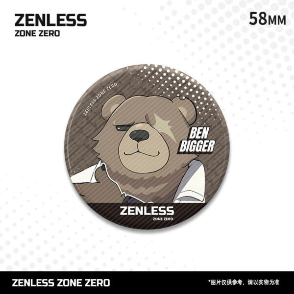 Zenless Zone Zero Cute Badges - Von Lycaon