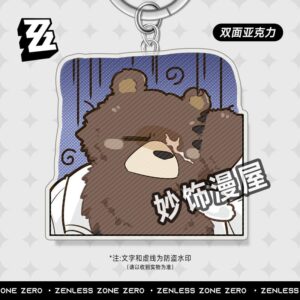 Zenless Zone Zero Chibi Version Acrylic Keychain