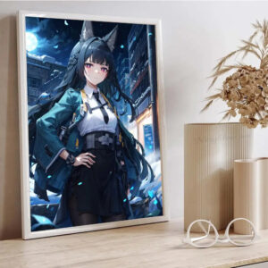 Zenless Zone Zero Miyabi Hoshimi Game Poster HD Posters Home Room Bar Cafe Decor Art Wall Painting Picture