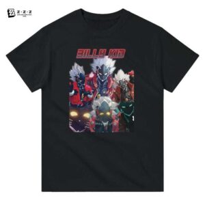 Billy Kid Zenless Zone Zero Stylish Streetwear Graphic Tee