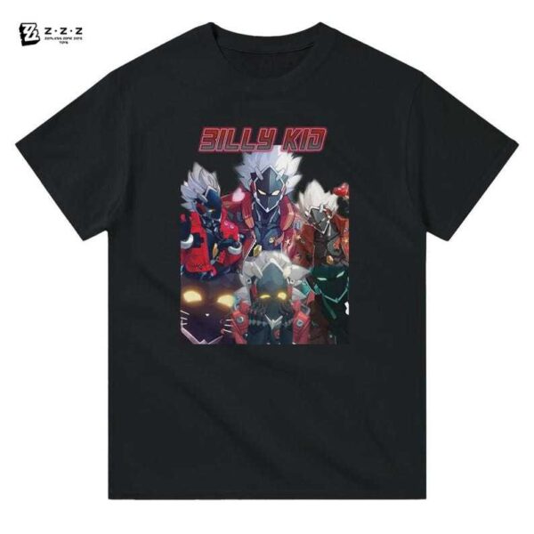 Billy Kid Zenless Zone Zero Stylish Streetwear Graphic Tee