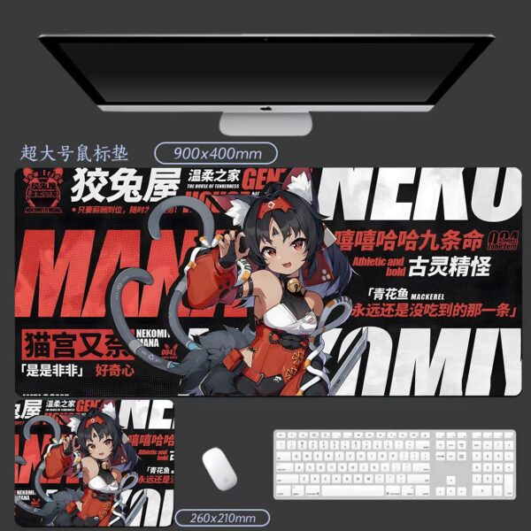 Zenless Zone Zero All Character Mouse Pad