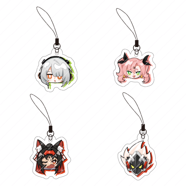 Zenless Zone Zero - Characters Acrylic Keychain