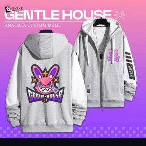 Zenless Zone Zero Gentle house Game Peripheral Clothes Rabbit anime Hooded Guards Autumn and Winter Loose Coat Spring/Autumn Bunny Coat