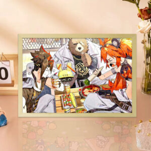 Zenless Zone Zero - Wooden Jigsaw Puzzle Collection with Frame - Large Puzzle Set