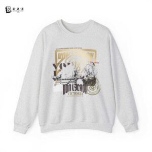 Von Lycaon Zenless Zone Zero Stylish Streetwear Graphic Sweater | ZZZ Inspired Aesthetic Cozy Heavy Blend Unisex Crewneck Sweatshirt Sweater