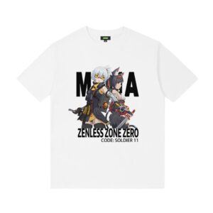 Zenless Zone Zero -  Nekomiya and Soldier 11 T-Shirt