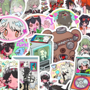 Zenless Zone Zero Cute Characters Stickers