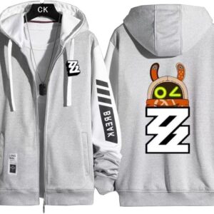 Zenless Zone Zero Thin Zippered Hoodie Spring And Autumn Winter Casual Sportswear Game Clothing