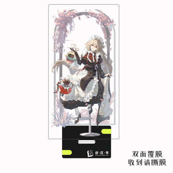 Game Cartoon 15cm Anime Zenless Zone Zero Acrylic Stand Figures Mana Nekomiya Nicole Anby Demara Action Model Desk Decor Gift