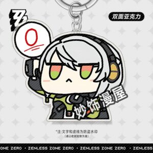 Zenless Zone Zero Chibi Version Acrylic Keychain