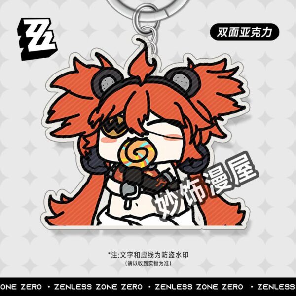 Zenless Zone Zero Chibi Version Acrylic Keychain