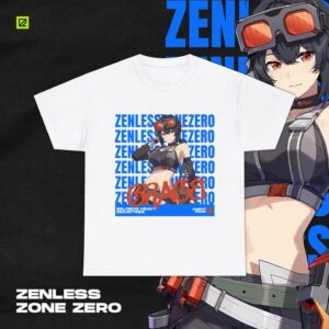 Zenless Zone Zero Grace Shirt ZZZ Gacha Game Merch Fan Shirt Unisex Cotton