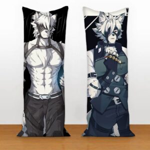 Zenless Zone Zero Game Miyabi Corin Von Lycaon Soilder 11 Long Pillow Game Bed Pillow