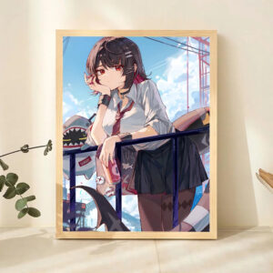 Zenless Zone Zero Ellen Joe Game Poster Stickers Living Room Bedroom Entrance Cafe Wall Art Decoration Painting Room Decor