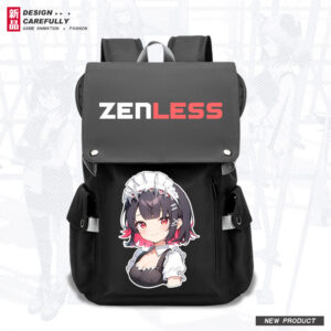 Game Anime Zenless Zone Zero Ellen Joe Kids School Bag Student Backpack Game Men Women Versatile Casual Backpack