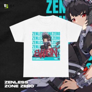 Zenless Zone Zero Ellen Shirt ZZZ Gacha Game Merch Fan Shirt Unisex Cotton