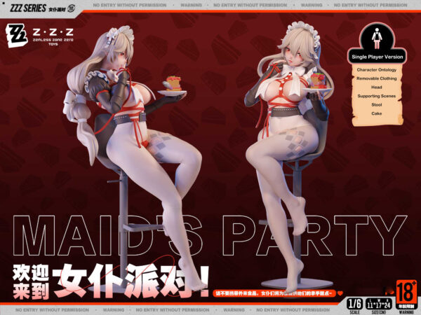 [Pre-Order] 1/6 Scale Maid Party – Zenless Zone Zero Statue – Zenless Zone Zero Resin Statue