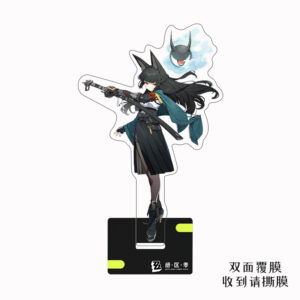 Game Cartoon 15cm Anime Zenless Zone Zero Acrylic Stand Figures Mana Nekomiya Nicole Anby Demara Action Model Desk Decor Gift