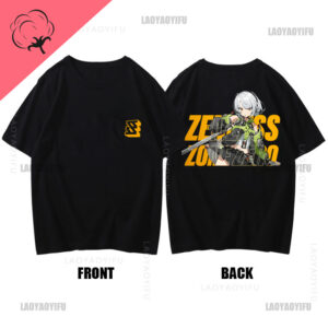 Hot Sales Cartoon ARPG Game Zenless Zone Zero Belle Printed T Shirts Trend Men/Women Role-playing Clothing Top