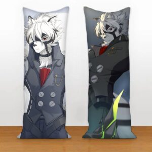 Zenless Zone Zero Game Miyabi Corin Von Lycaon Soilder 11 Long Pillow Game Bed Pillow