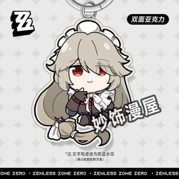 Zenless Zone Zero Chibi Version Acrylic Keychain