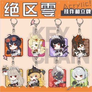 Zenless Zone Zero Acrylic Character Keychain Backpack Accessories Ornament Collection Gifts