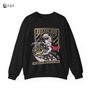 Zenless Zone Zero Ellen Joe Stylish Streetwear Graphic Tee | Victoria Housekeeping ZZZ Cozy Heavy Blend Unisex Crewneck Sweatshirt Sweater