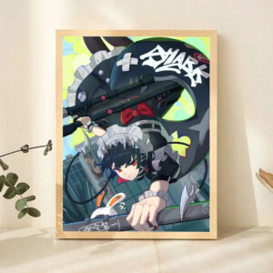 Zenless Zone Zero Ellen Joe Game Poster Stickers Living Room Bedroom Entrance Cafe Wall Art Decoration Painting Room Decor