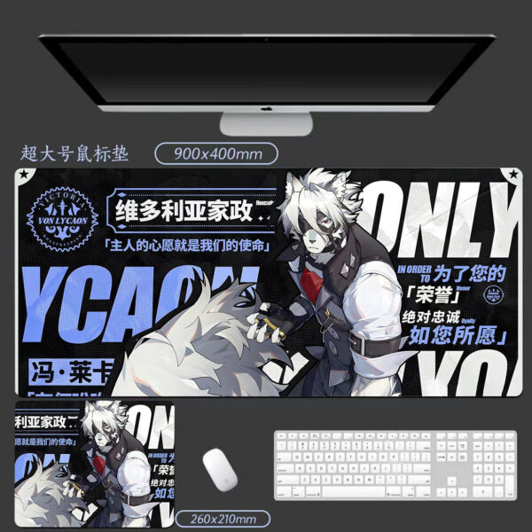 Zenless Zone Zero All Character Mouse Pad