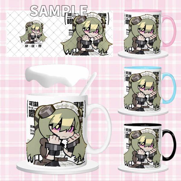 Zenless Zone Zero Nekomiya Mana Ceramic Mug Coffee Cup Couple Office Water Cup