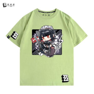 Zenless Zone Zero Ellen Joe Game Characters Summer Thin T-shirt