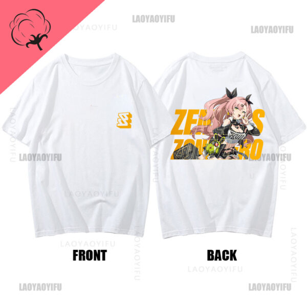 Hot Sales Cartoon ARPG Game Zenless Zone Zero Belle Printed T Shirts Trend Men/Women Role-playing Clothing Top