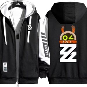 Zenless Zone Zero Thin Zippered Hoodie Spring And Autumn Winter Casual Sportswear Game Clothing