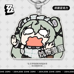 Zenless Zone Zero Chibi Version Acrylic Keychain