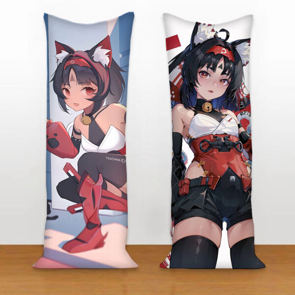 Zenless Zone Zero Game Nekomata Long Pillow Game Bed Pillow