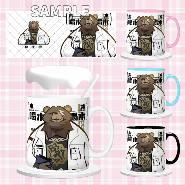 Zenless Zone Zero Nekomiya Mana Ceramic Mug Coffee Cup Couple Office Water Cup