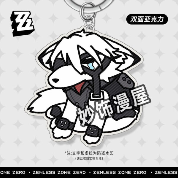 Zenless Zone Zero Chibi Version Acrylic Keychain